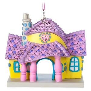 💕Minnie Mouse Toon Town House Ornament Disneyland